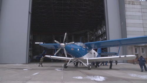 кадр из фильма самолет ТВС-2МС 2