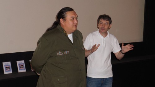 герой фильма Леонид Сунгоркин и режиссер А.Самойлов